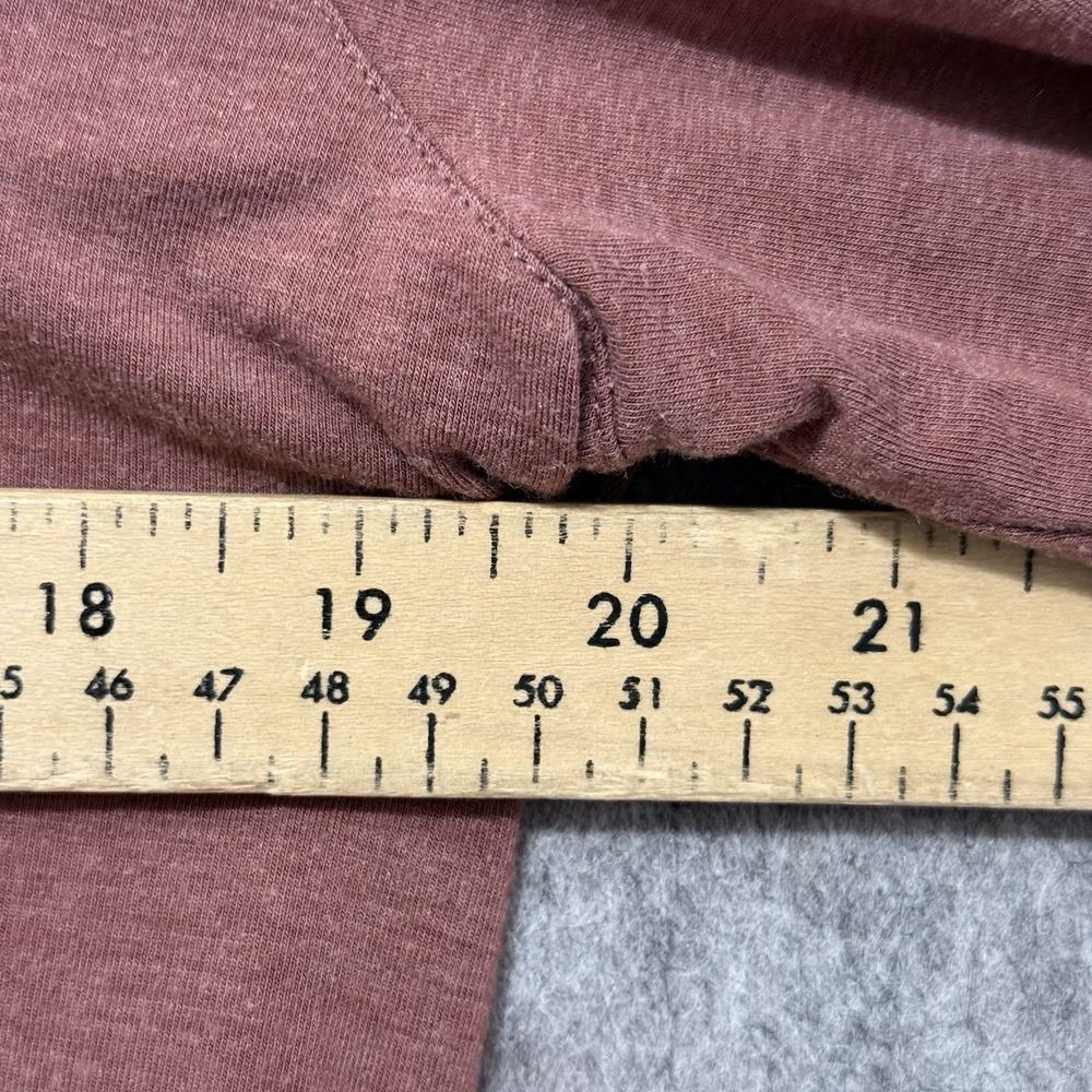 L.L. Bean Women's Long Sleeve Scoop Neck Top Reddish Brown Sz XL Regular - Picture 4 of 6